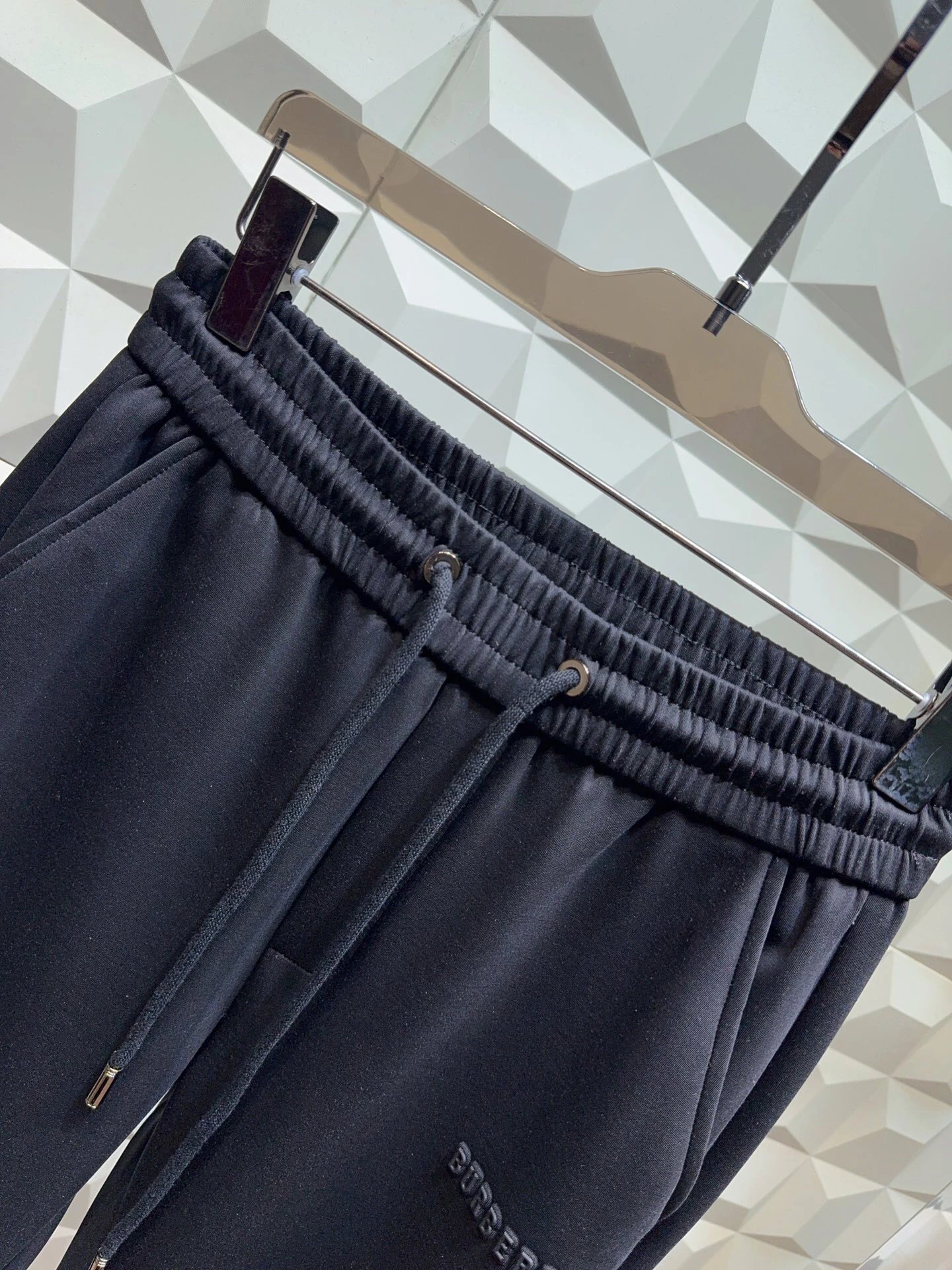 Balenciaga Black Jogger Pants Unisex Streetwear