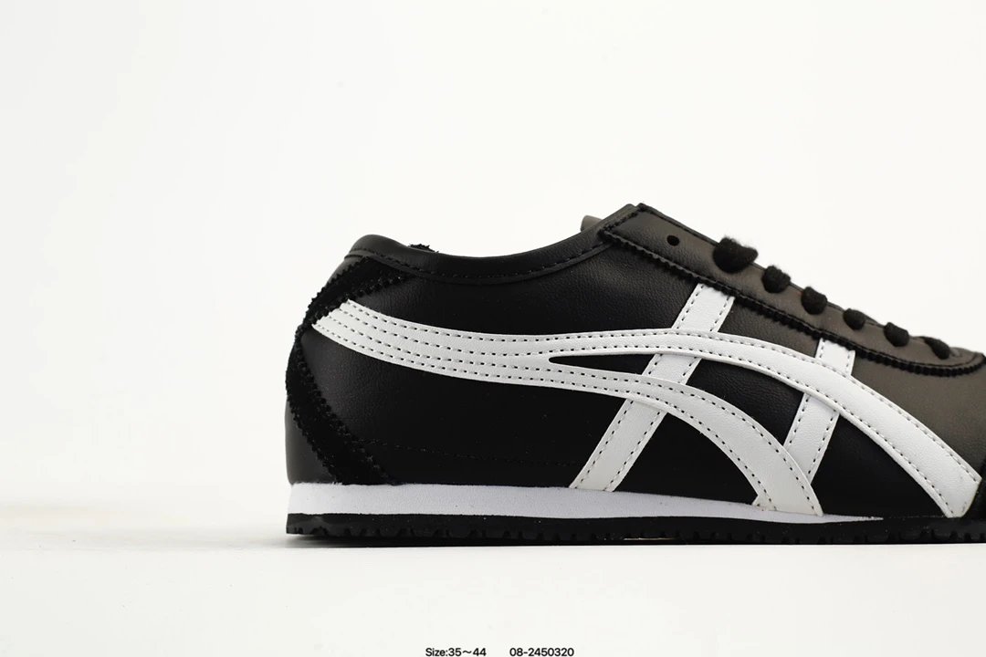 Onitsuka Tiger Classic Black White Leather Sneakers