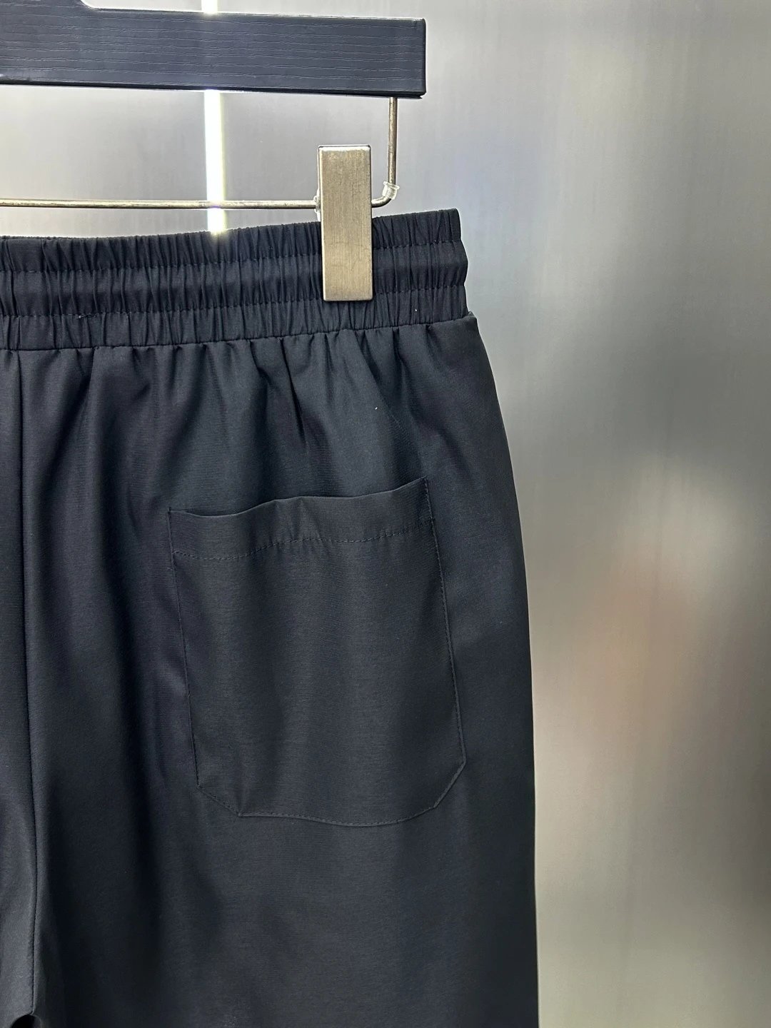 Balenciaga Men Black Summer Casual Shorts