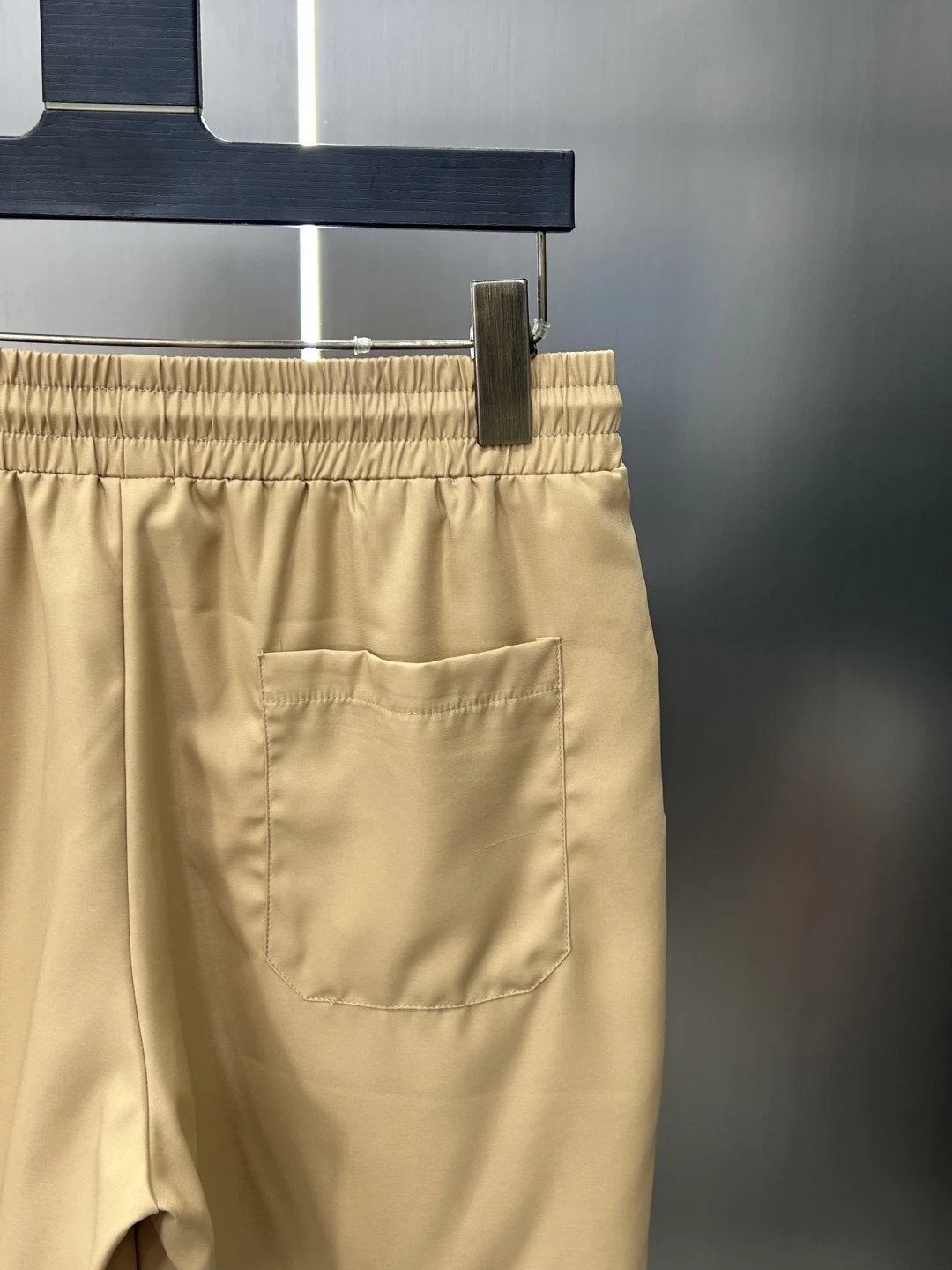 Balenciaga Men Khaki Casual Shorts Summer Wear
