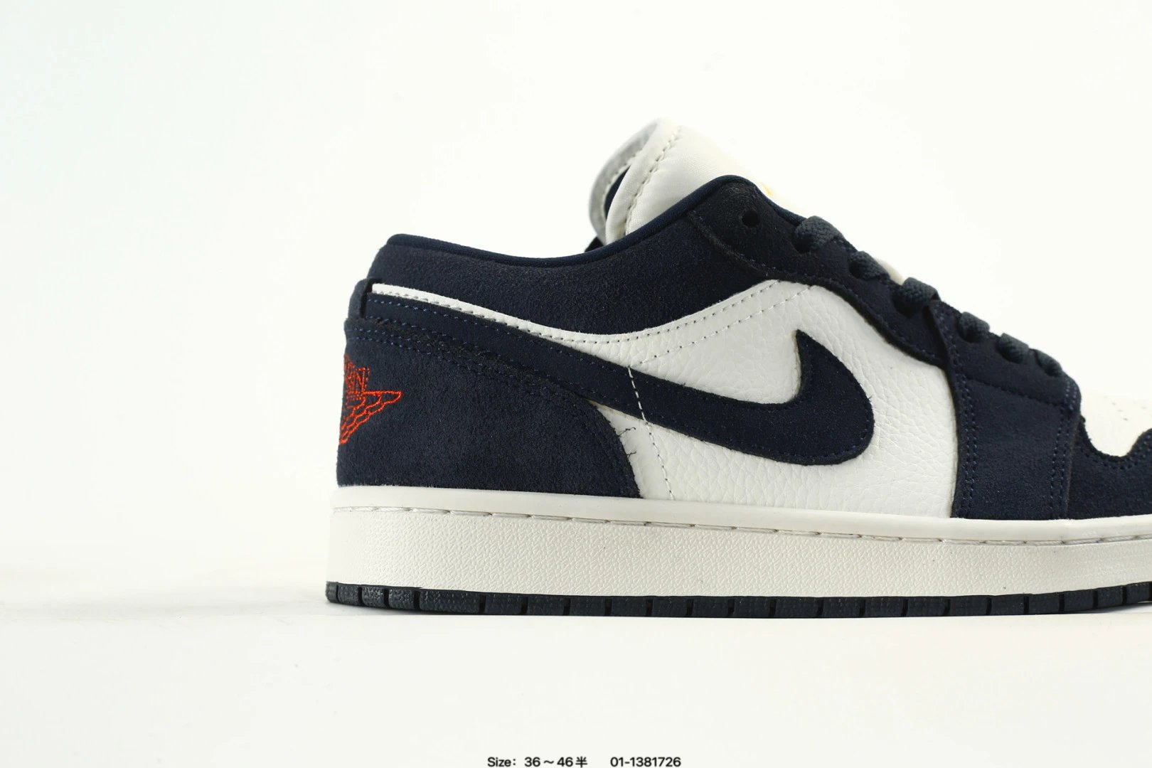 Air Jordan Low Retro Navy White Sneakers