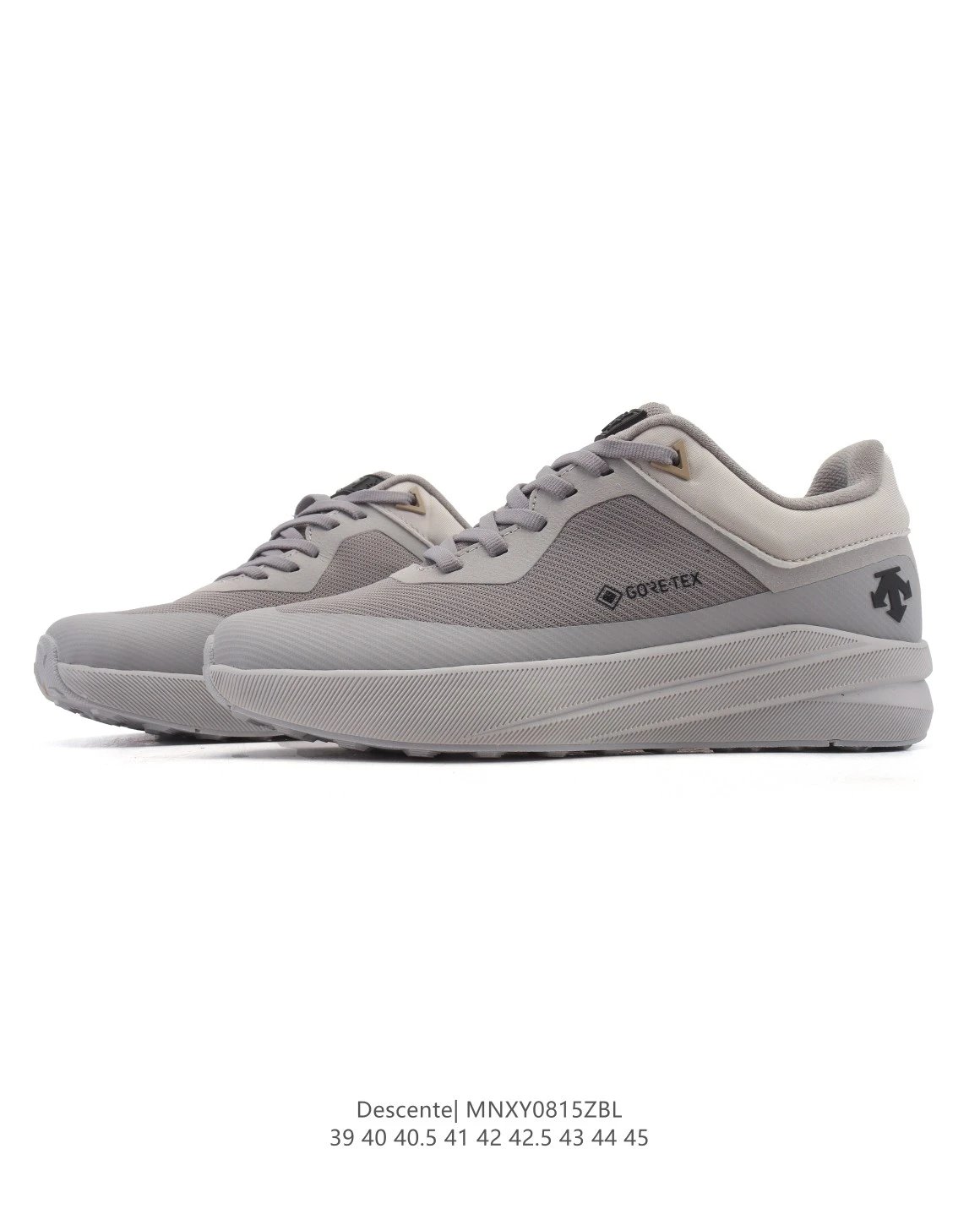 Descente MNXY0815ZBL GORE-TEX Gray Waterproof Sneakers