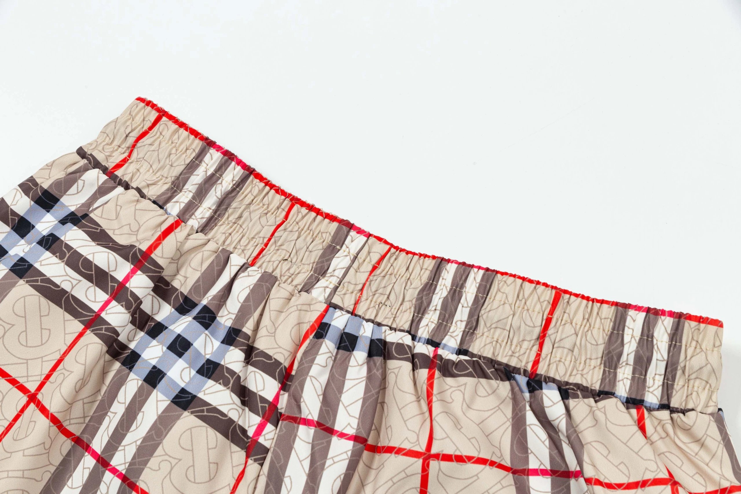 Balenciaga Plaid Check Men’s Designer Shorts