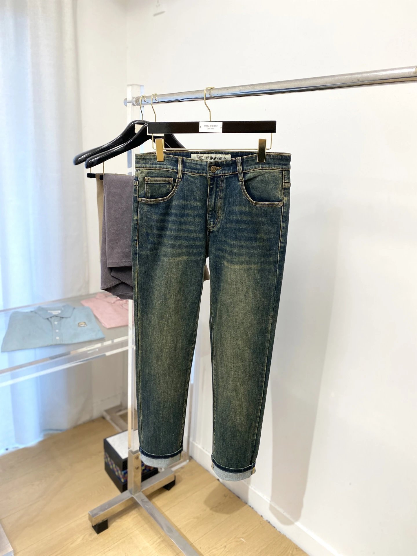Burberry Classic Blue Denim Slim Fit Jeans