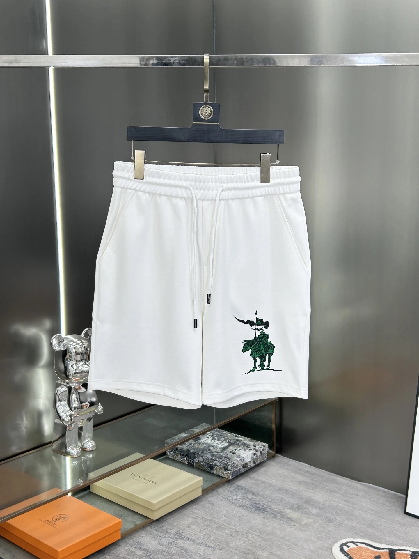 Balenciaga Men Cotton Shorts Summer Gym Streetwear