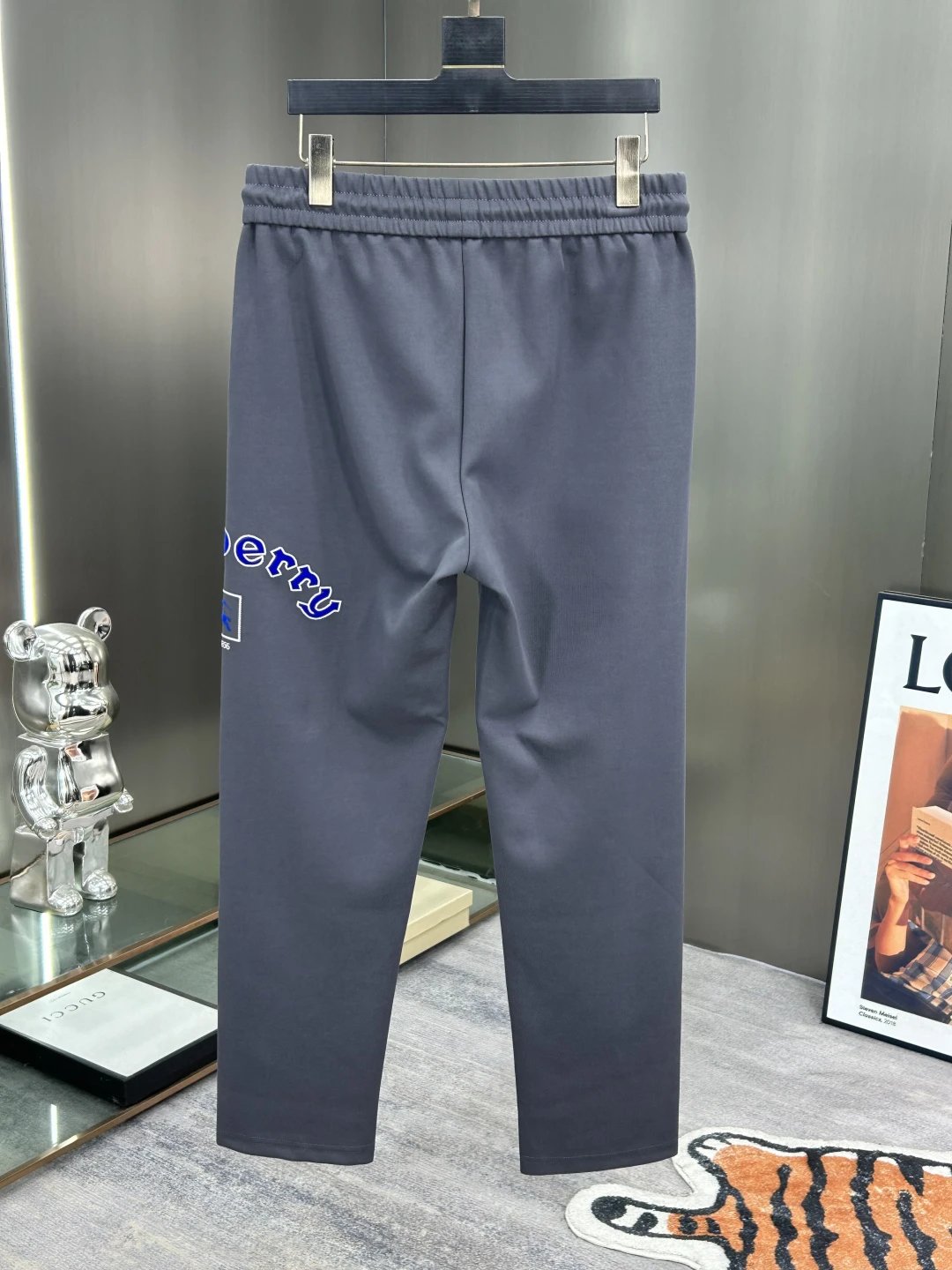 Balenciaga Men’s Casual Joggers Drawstring Waist Pants