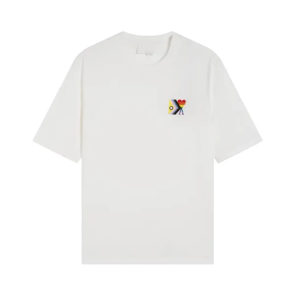 Comme des Garçons Play x Heart Logo White T-Shirt - 1