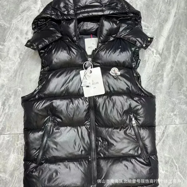 Moncler Maya Vest White Down Vest - 10