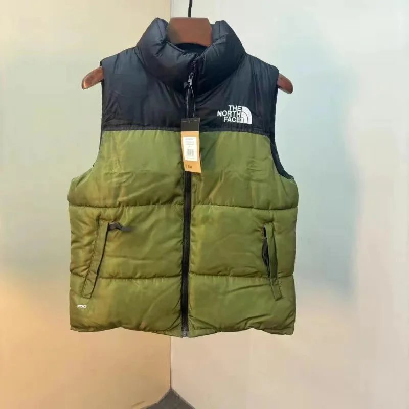 The North Face Nuptse Vest Orange/Black Vest - 12