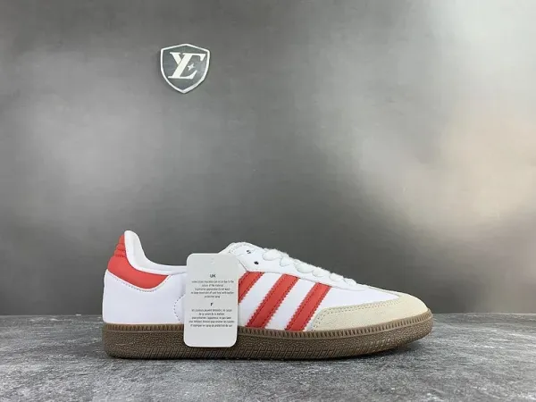 Adidas Originals Samba OG White Red Sneakers - 1