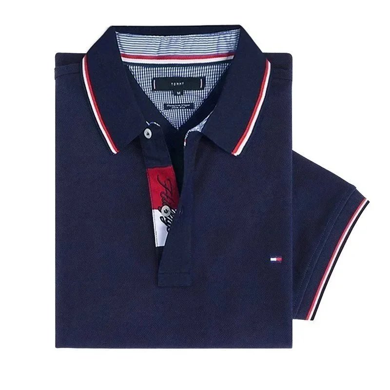 Tommy Hilfiger Classic Crew Neck Navy T-Shirt - 6