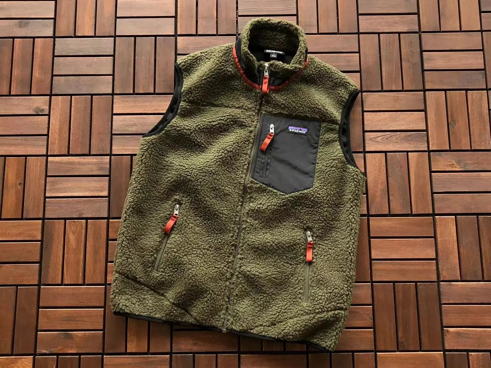 Patagonia Better Sweater Fleece Vest Olive Green Vest