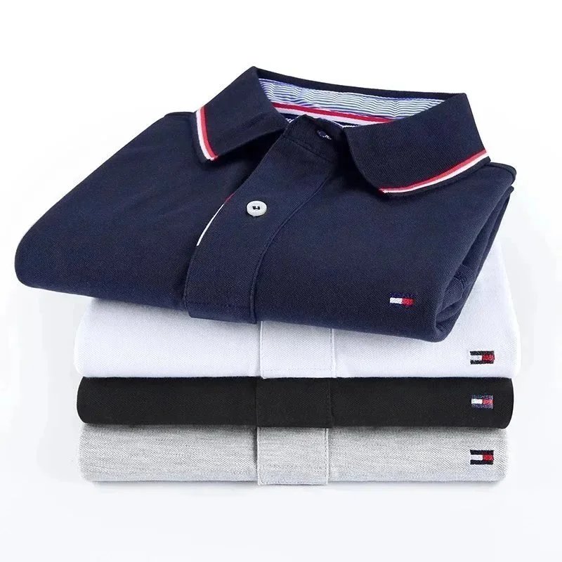 Tommy Hilfiger Classic Crew Neck Navy T-Shirt - 5