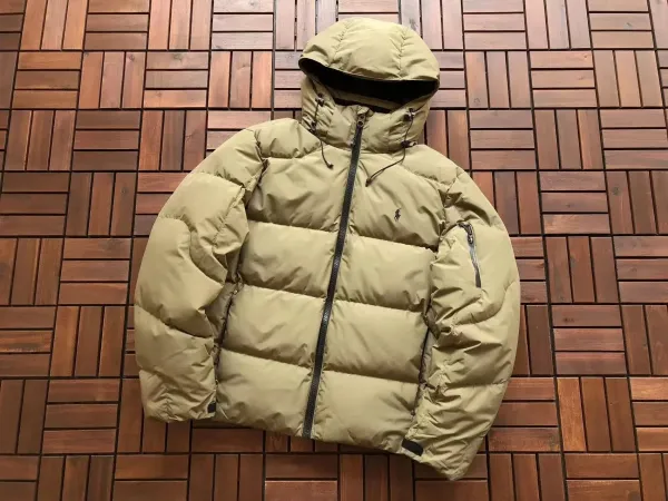 Polo Ralph Lauren Puffer Jacket Olive Green Down-Jacket - 1