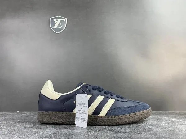 Adidas Samba Los Angeles Beige Gum Sneakers - 9