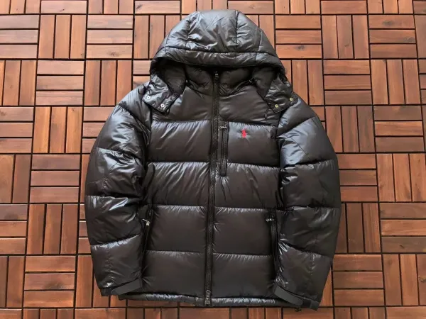 Ralph Lauren Purple Label Down Jacket Black - 1
