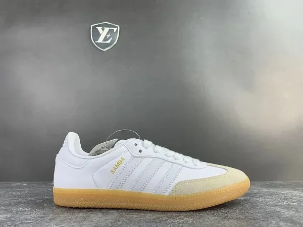 Adidas Originals Samba Classic White Gum Sneakers - 1