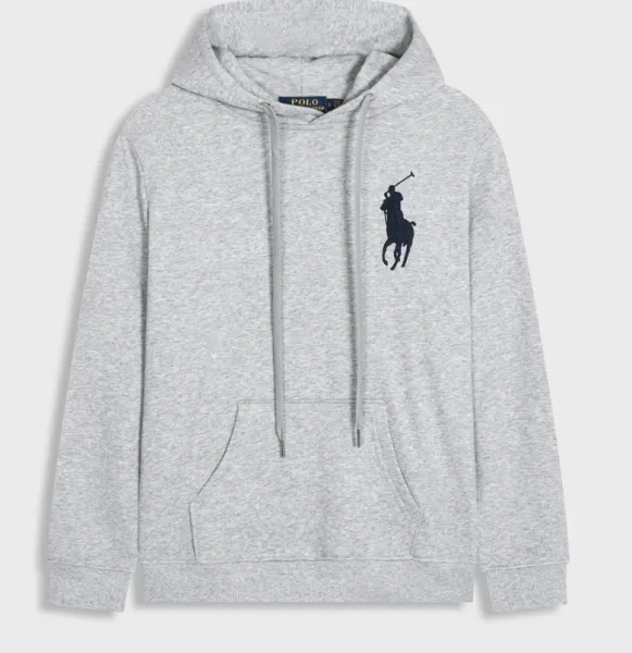 Polo Ralph Lauren Big Pony Hoodie Gray - 1