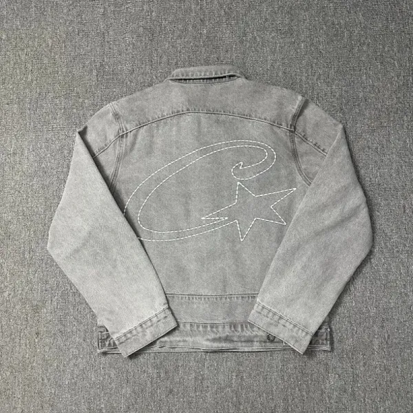 Celine x Pharrell Williams Denim Jacket Gray - 1