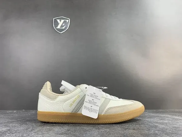 Adidas Samba Los Angeles Beige Gum Sneakers - 1
