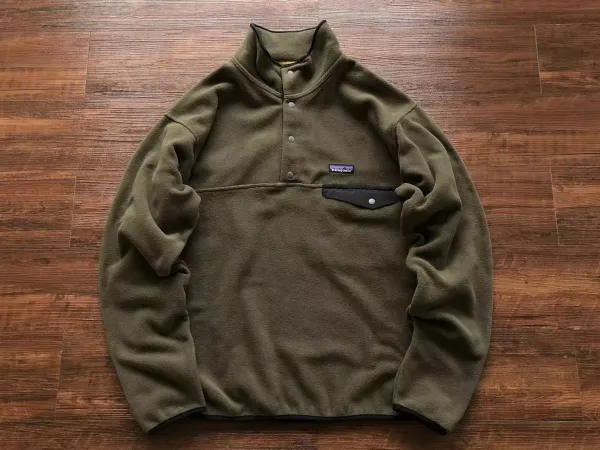 8-Ball Sherpa Fleece Jacket Green and Black Outerwear - 4