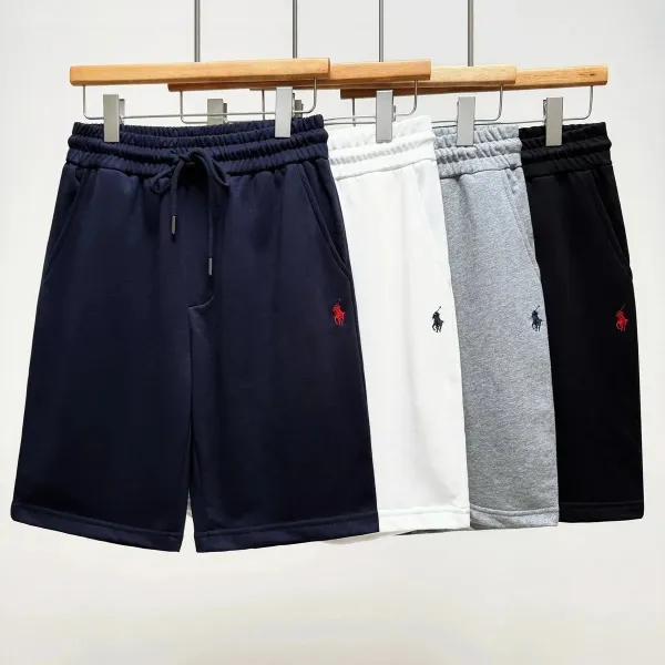 Polo Ralph Lauren Classic Logo Embroidered White Shorts - 3