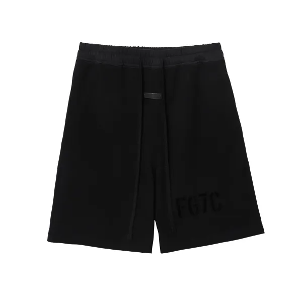 Fear of God Essentials FG7C Black Sweat Shorts - 1