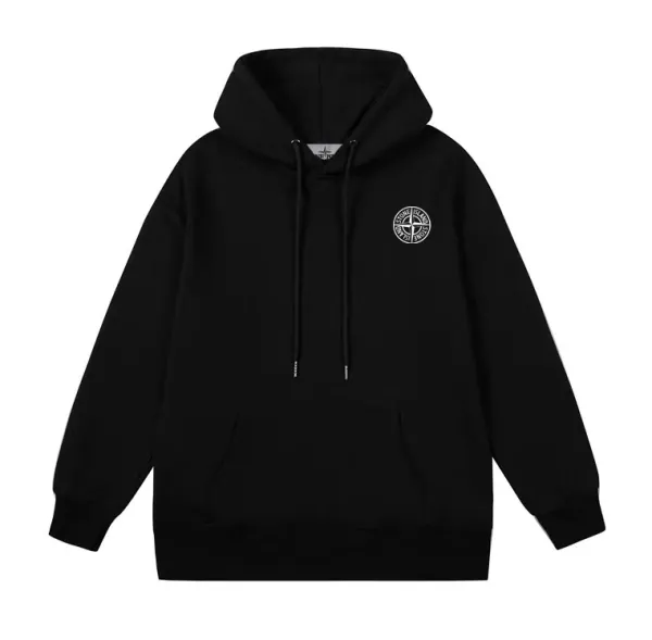 Design Fingerprint Graphic Hoodie Gray - 10