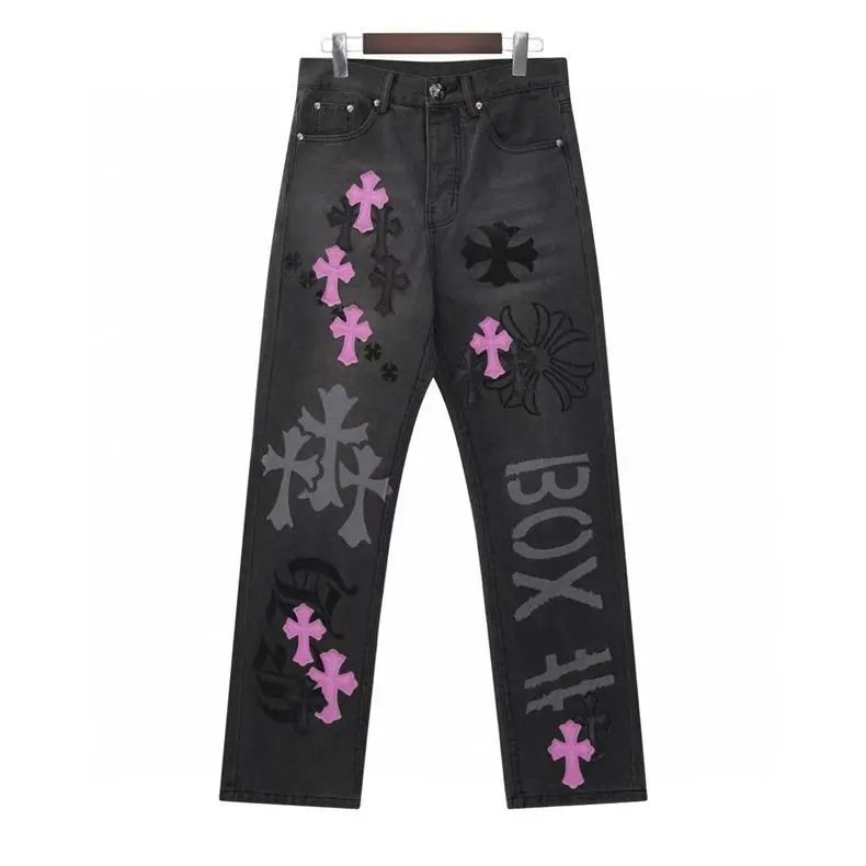 Cav Empt x Star Nation Patchwork Denim Jeans Light Wash - 14