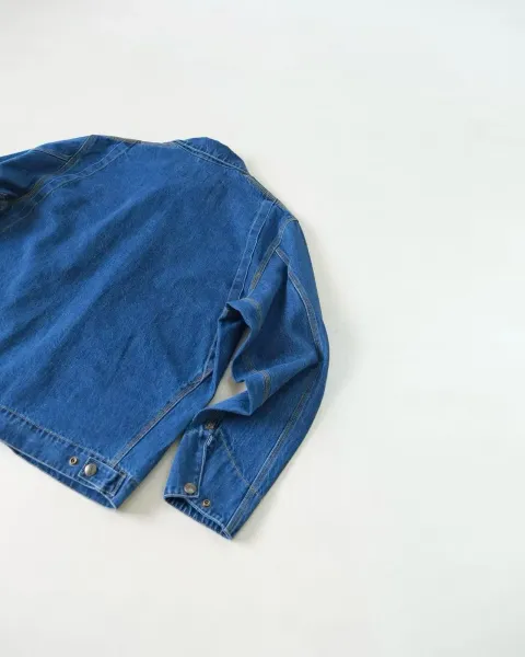 Carhartt WIP Detroit Jacket Navy Denim Jacket - 14