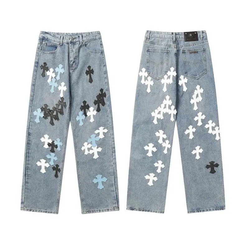 Cav Empt x Star Nation Patchwork Denim Jeans Light Wash - 32