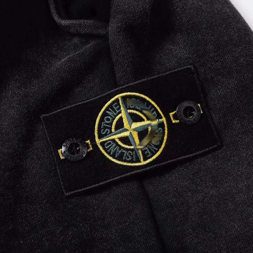 Stone Island Shadow Project Washed Black Sweatpants - 11