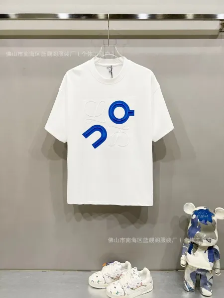 Loewe Anagram 3D Logo White T-Shirt - 1