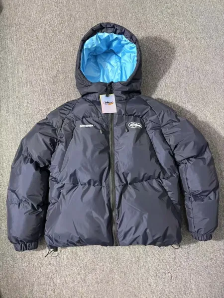 Elitework Puffer Jacket Navy with Blue Lining Down-Jacket - 1