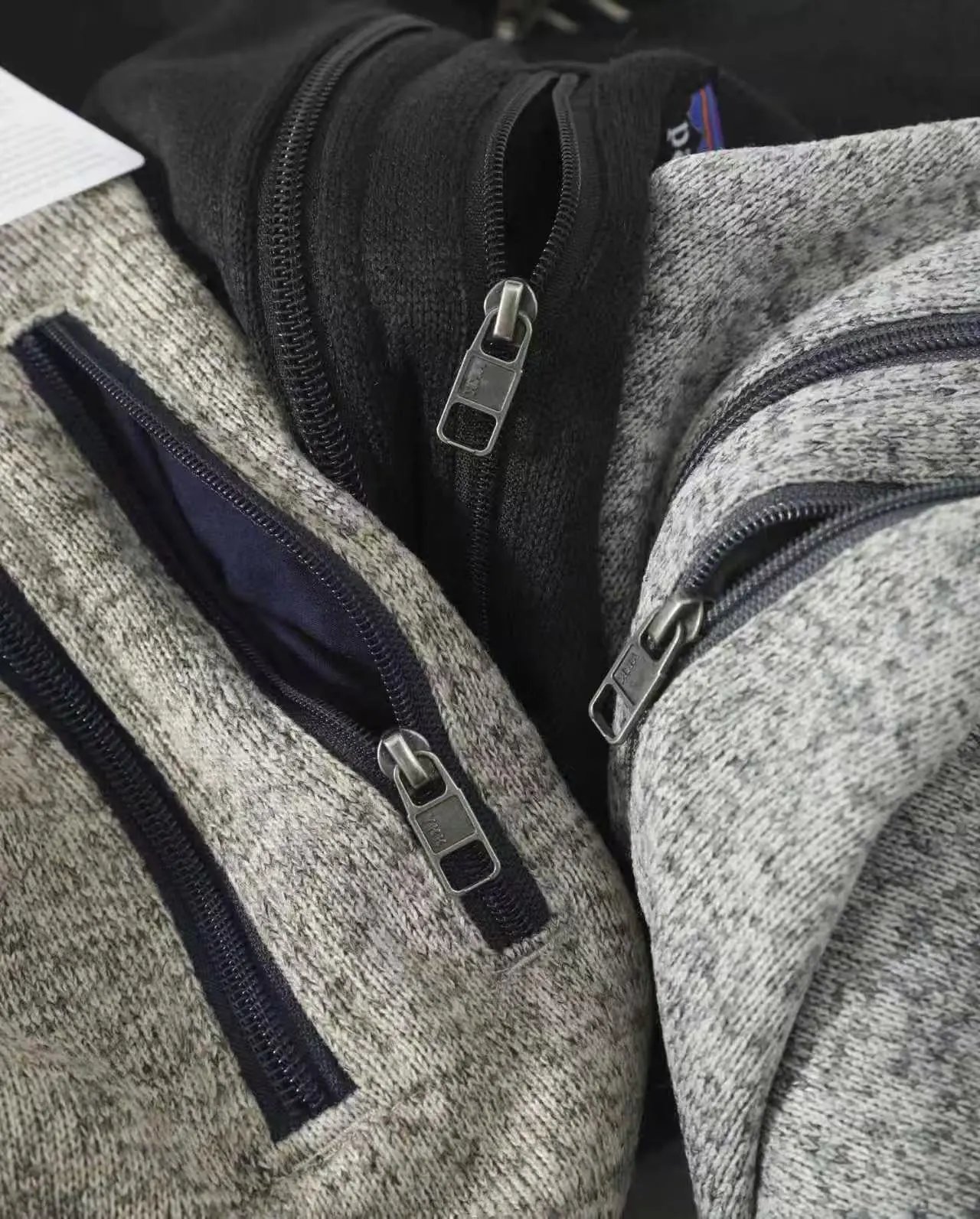 Patagonia Better Sweater 1/4-Zip Fleece Gray Outerwear - 15