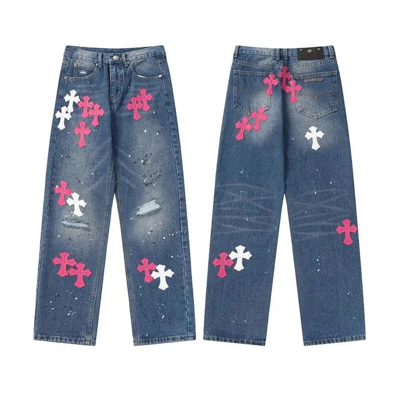 Cav Empt x Star Nation Patchwork Denim Jeans Light Wash - 27
