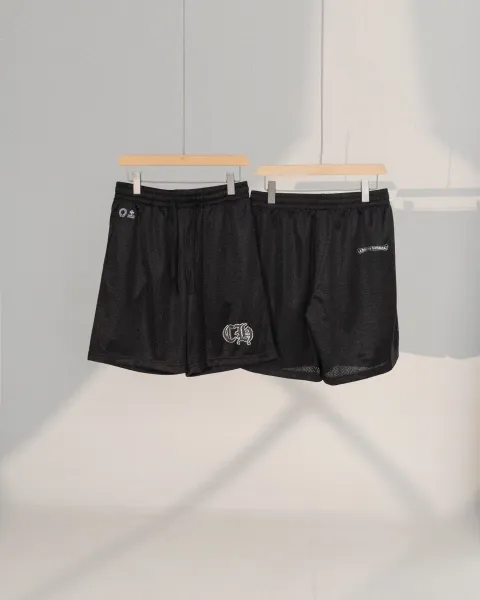Off-White Cross Motif Shorts Black - 47
