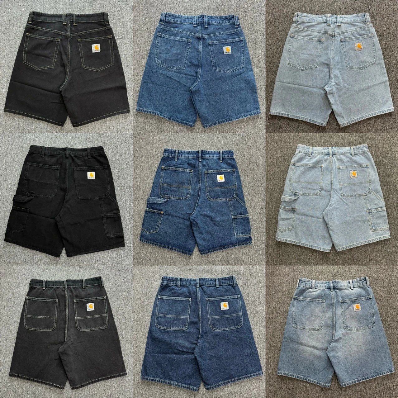 Carhartt WV Carpenter Denim Shorts