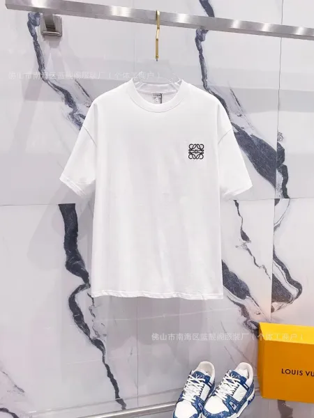 Loewe Anagram Logo White T-Shirt - 1