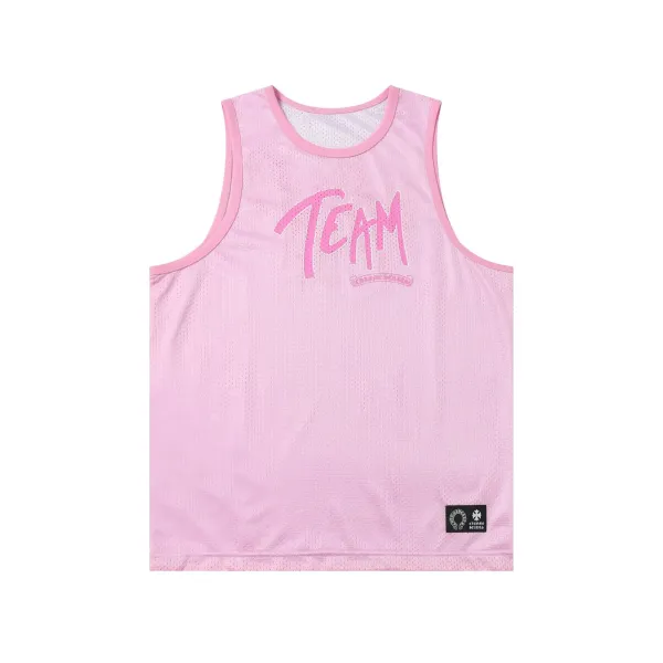Chrome Hearts Mesh Reversible Vest Black / Sky Blue / Pink / Red - 4