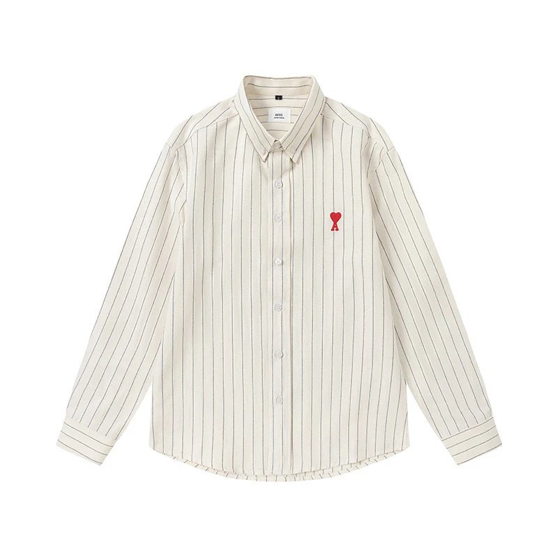 杏色条纹【828长袖款】