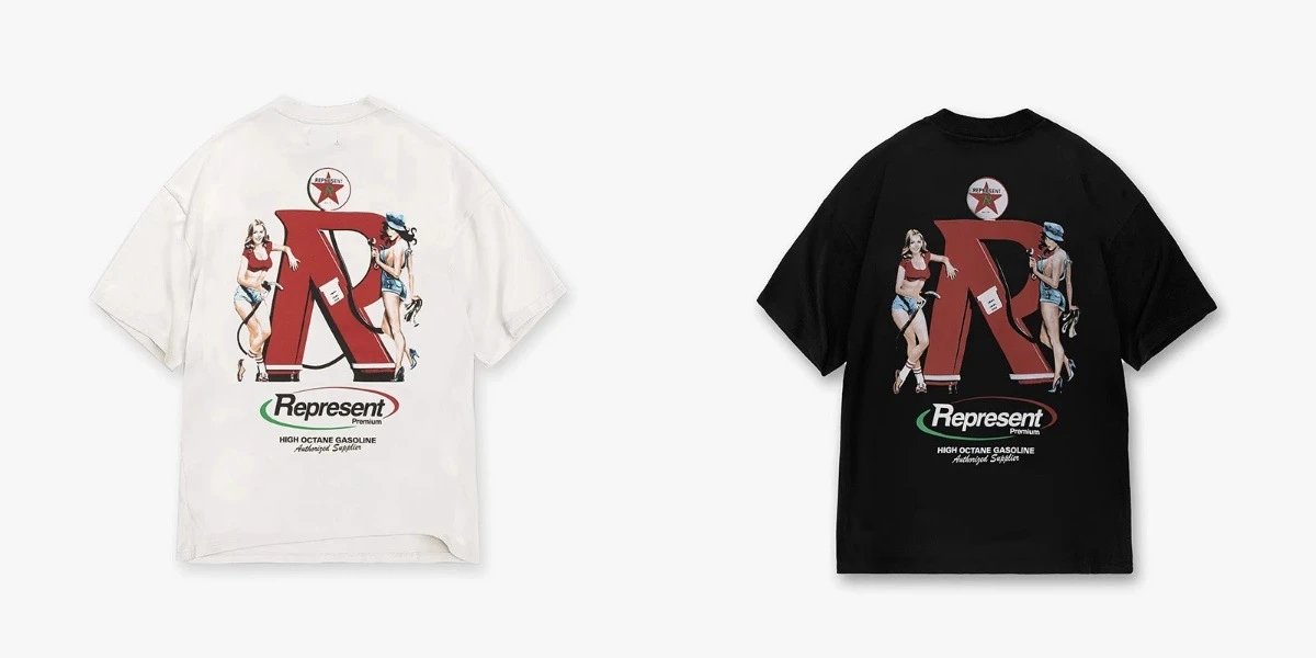 Represent Pit Crew White T-Shirt - 28