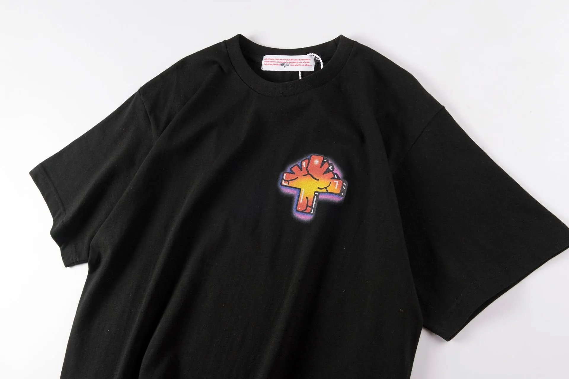 Vertabrate Vertty University Washed Black T-Shirt - 9
