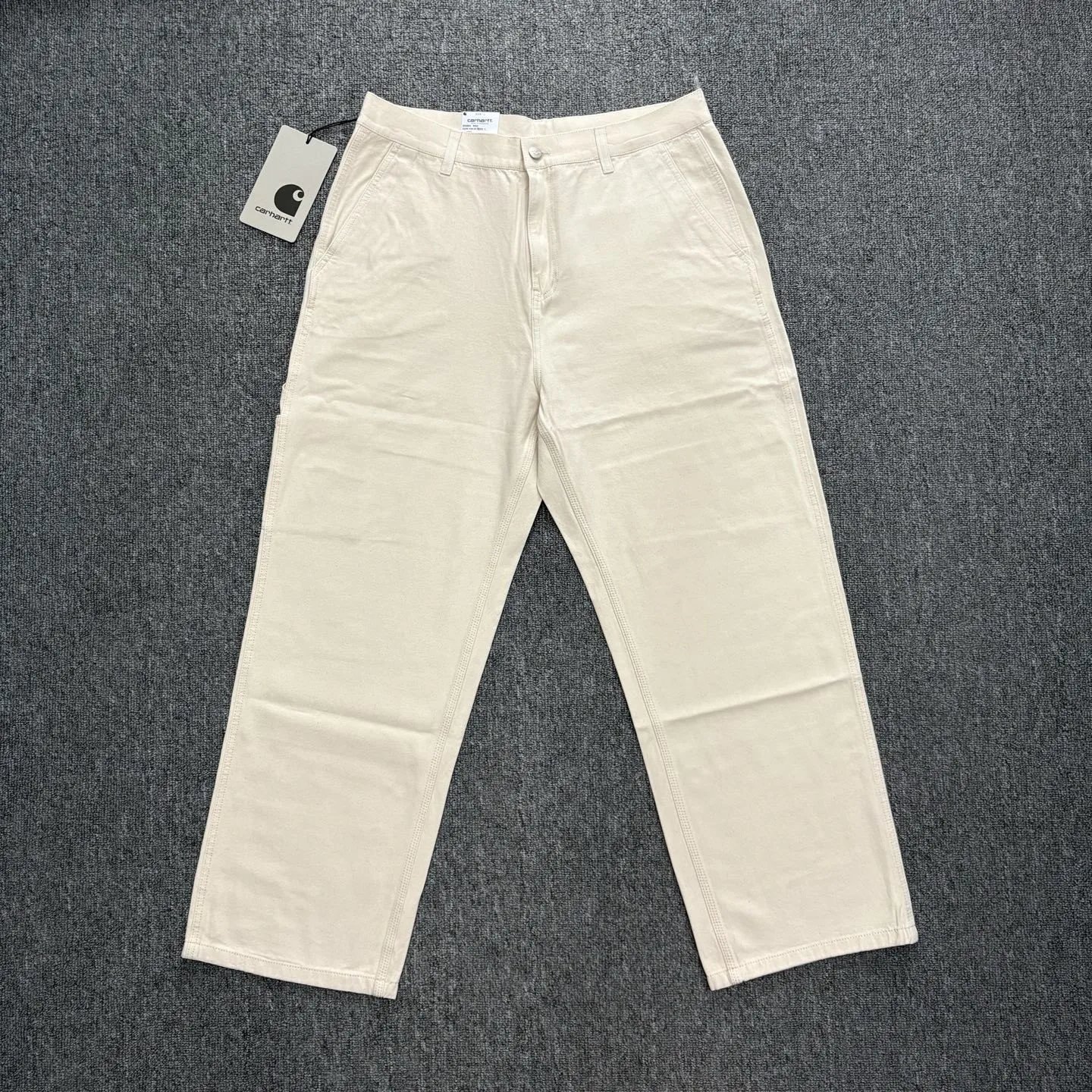 Carhartt WIP x Carhartt Heart Patch Beige Work Pants - 11