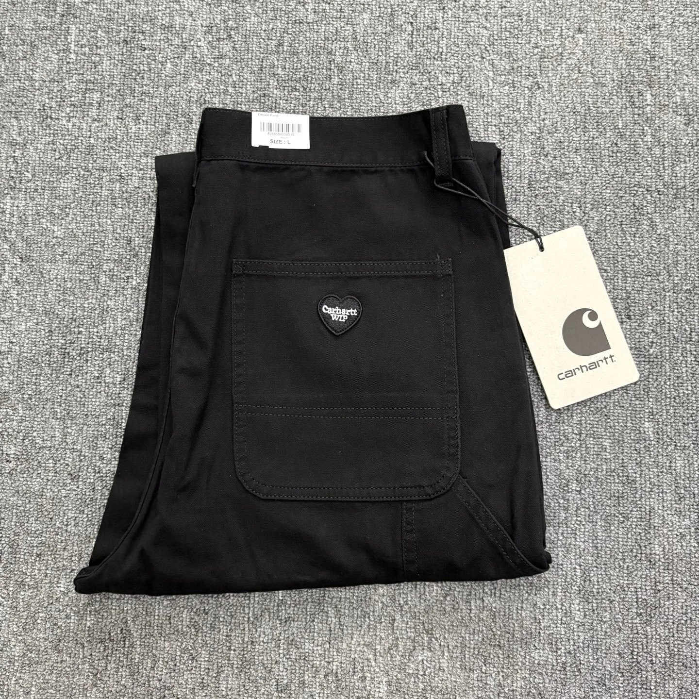 Carhartt WIP x Carhartt Heart Patch Beige Work Pants - 14