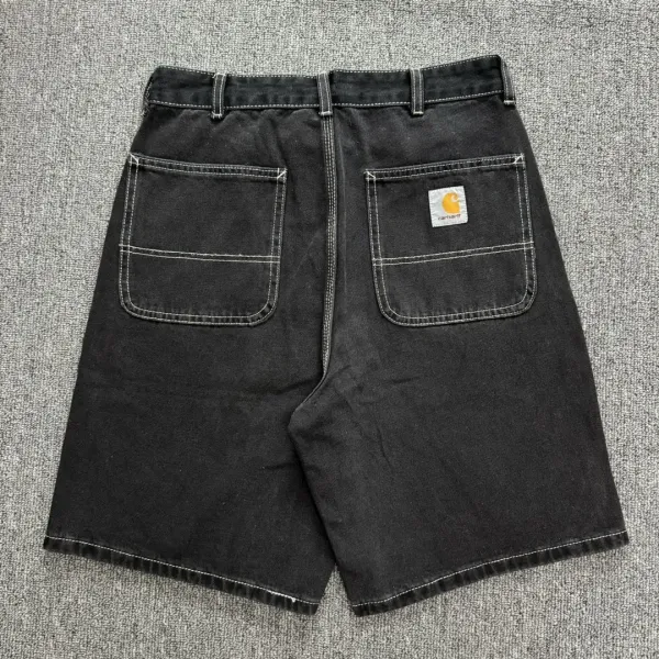 Carhartt Work In Progress Cargo Shorts Black Denim - 8