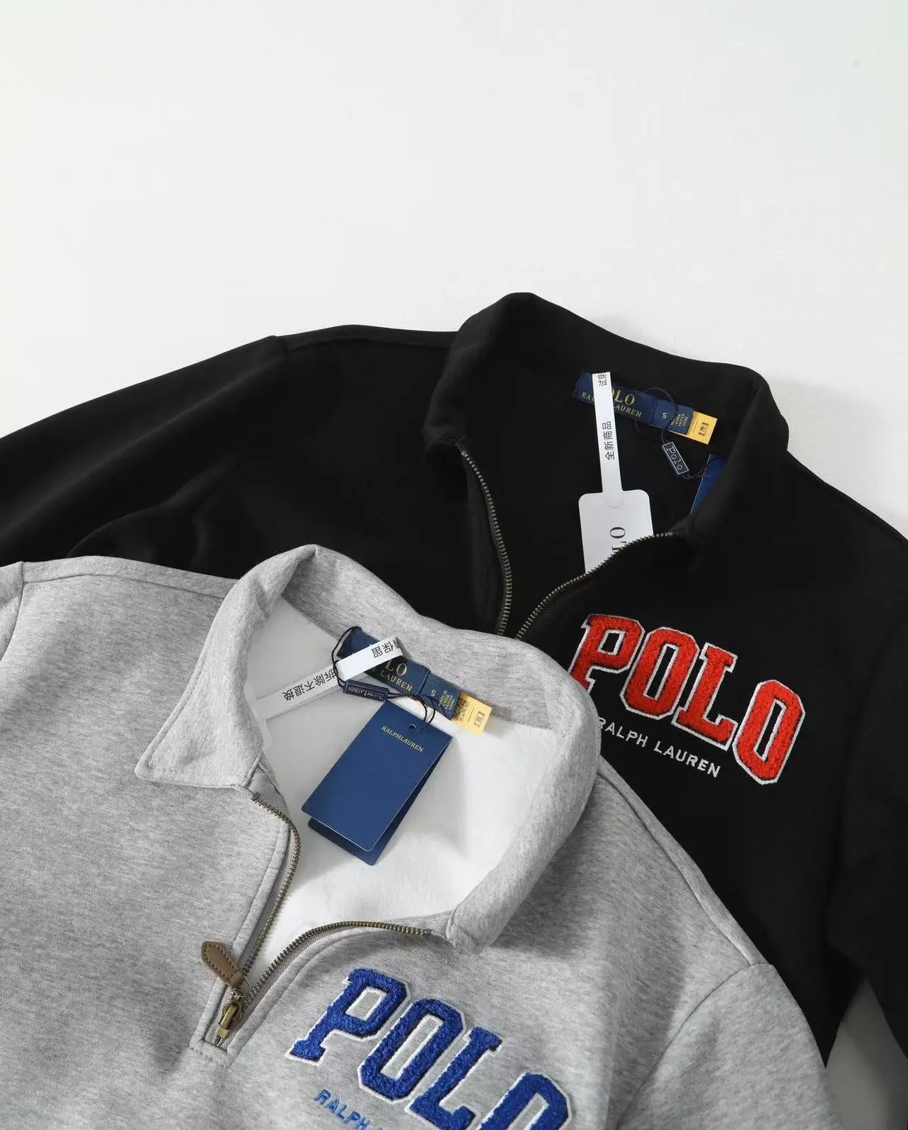 Polo Ralph Lauren Half-Zip Pullover Gray Hoodie - 7
