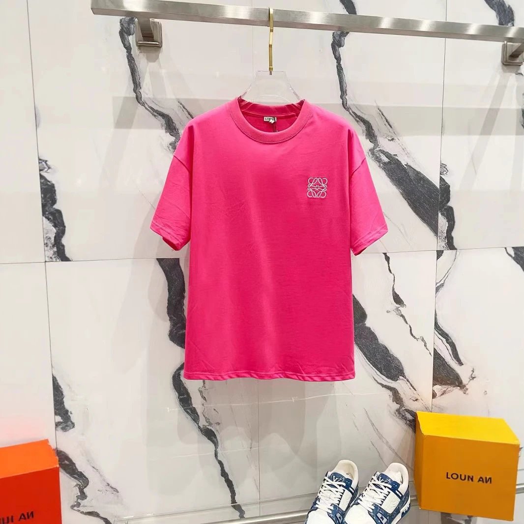 Loewe T-Shirt Collection Multicolor Graphic Print Casual