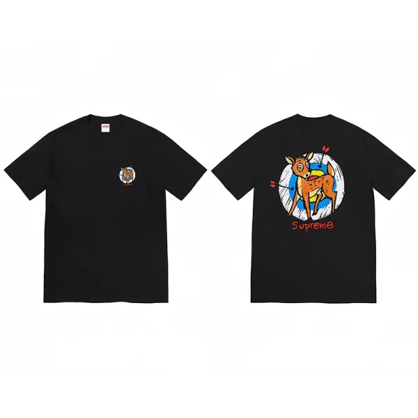 Supreme Bambi Archery Tee Black T-Shirt - 1