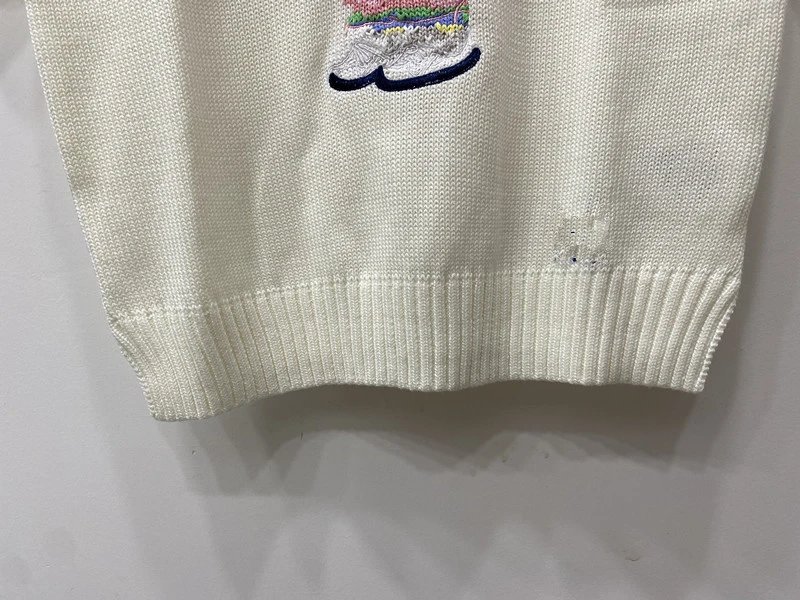 Ralph Lauren Polo Bear Embroidered Pink Sweater - 58